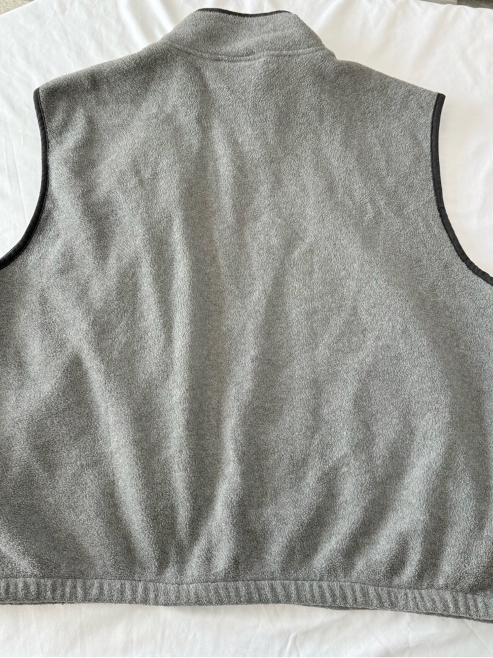 NEFF Brand Men’s Gray Vest Size Large Zip Up Pockets In Front . Great Condition - Picture 5 of 6